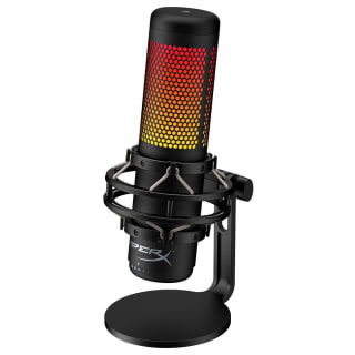 Microfone Gamer da HyperX, modelo QuadCast S, Antivibração com RGB - R$ 769,99