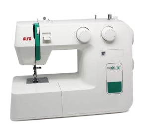 Máquina de coser Alfa Next 30 Spring con 21 diseños de puntada por 139.99€