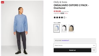 Only & Sons ONSALVARO OXFORD 2 PACK - Overhemden voor €26,99 bij Zalando