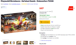 Playmobil Novelmore - Sal'ahari Sands - Duinsurfers 71026 voor €10,99 bij Bol.com & Amazon