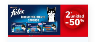 -50% de Descuento en la Segunda Unidad de 9acks de 4 Félix Fantastic.