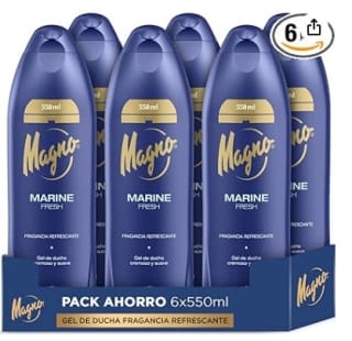 Recopilación Pack de 6 de 550ml gel de ducha Magno desde 17,34€