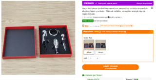 Juego de 4 piezas sacacorchos por 0,98€