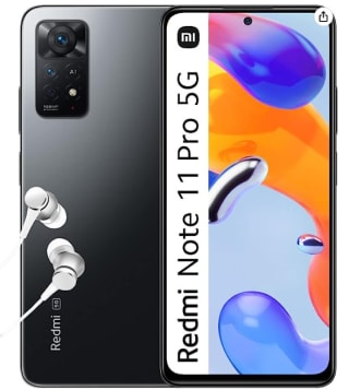 Movil Xiaomi Redmi Note 11 Pro 5G de 6GB+128GB por 229.99€