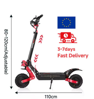 Patinete eléctrico plegable X7/X7PRO 3600W 60-65 km/h por solo 554,28€