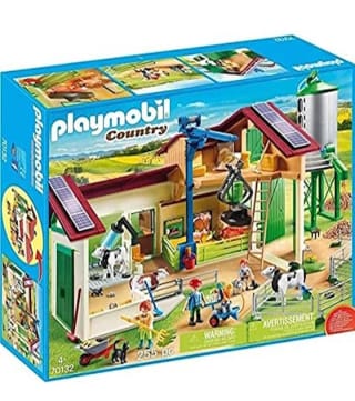 PLAYMOBIL Country Granja con Silo por 69€.