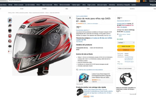 Casco de moto SA03-RT XXXS Niños por solo 70,32€