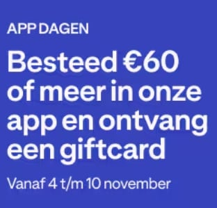 Verdien tot €20,- door een aankoop in de app bij Decathlon