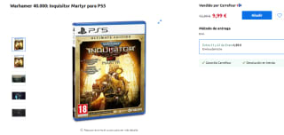 Videojuego Warhamer 40.000: Inquisitor Martyr PS5 por 9,99€