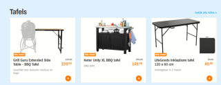 Diverse barbecue deals bij de AH