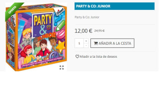 Juego de Mesa Party & Co: Junior por 12€