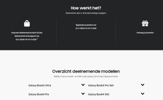 Gratis Samsung Galaxy tab S9FE bij aankoop van Book4