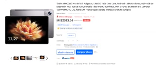 Tablet BMAX I10 Pro 10.1" UNISOC T606 por $1,830 en Geekbuying