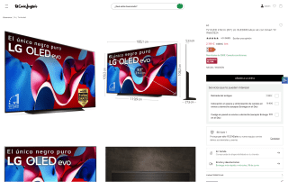 LG TV OLED 83 pulgadas por 1.899€