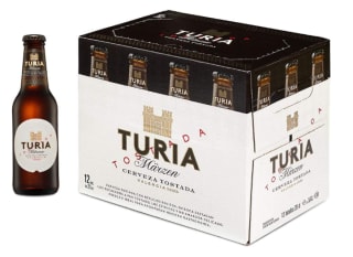 Pack x12 botellas Turia Marzen Cerveza Tostada 25cl por 5.31€
