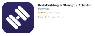 Gratis Bodybuilding & Gym: Adapt voor iOS - iPadOS - Lifetime