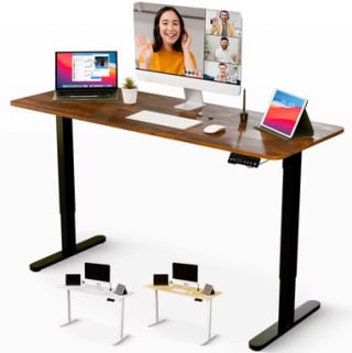 Escritorio elevable eléctrico JUPPLIES 160cm por 104,19€