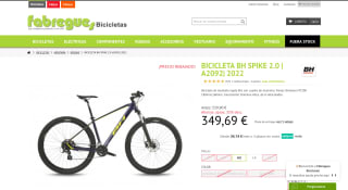 Bicicleta BH SPIKE 2.0 por 349,69€