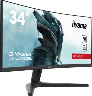 iiyama G-Master Red Eagle GB3467WQSU-B1 34" Curved UltraWide Gaming Monitor voor €399 bij Bol.com