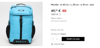 Mochila Oakley Road Trip RC 26 L por 49.99€