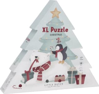 Little Dutch Kerstpuzzel XL FSC voor €13,99 bij Bol