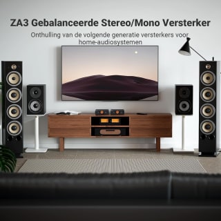 Fosi Audio ZA3 Balanced Stereo Amplifier 2CH Mono Amp voor €135,99 bij Amazon