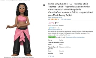 Figura Funko Vinyl Gold 5": TLC - Rozonda Chilli Thomas - Chilli por 3,80€