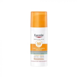 Protector Solar Facial Eucerin Sun Oil Control FPS50+ 50ml por $15.999