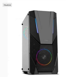 PC GAMING Ryzen 5 5500 16GB, 500 GB SSD RX 6600 Dual Fuente DEEPCOOL DN-550W 80+ WHITE