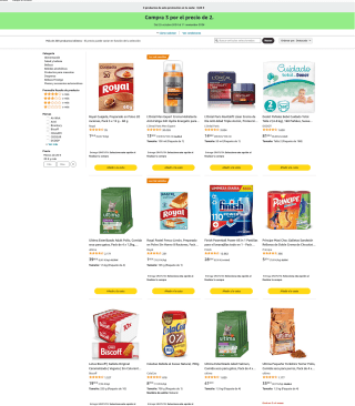 Promoción 3x2 Productos Royal en tienda Amazon
