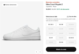 Descuentazos zapatillas Nike desde solo 34,99€ precios locos