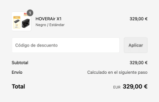 Dron con IA se maneja por solo 329€