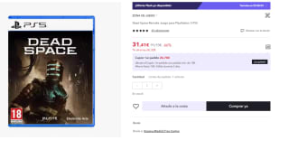 Juego PS5 Dead Space Remake por 31.41€ (Cuenta Nueva 21.41€)