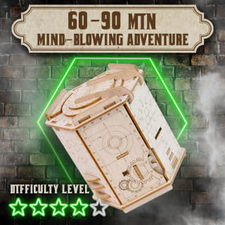 Escapewelt Fort Knox escape puzzle box voor €33,91 bij Amazon