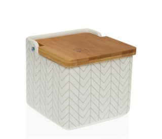 Salero Versa con Tapa Eris 12,2x11,5x12,2cm cerámica por 7,67€