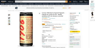 10 Latas Cerveza 1906 Reserva por 7,46€