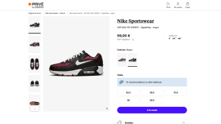 Nike Air Max 90 infantil por 59€