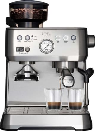Solis Grind & Infuse Perfetta 1019 Pistonmachine met Bonenmaler voor €469 bij artandcraft