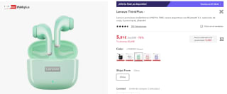 Envío gratis sin minimo compra en Miravia