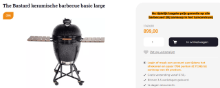 The Bastard Barbecue Large voor €899 bij Osdorp tuincentrum