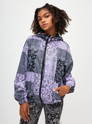 Chaqueta Cortaviento Fes Oversize para mujer por $8.990