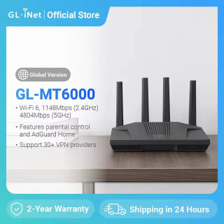 GL.iNet Flint 2 Wi-Fi 6 Home Router voor €119,70 bij AliExpress