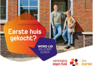 Gratis jaar lid van Vereniging Eigen huis met 1000 ING punten