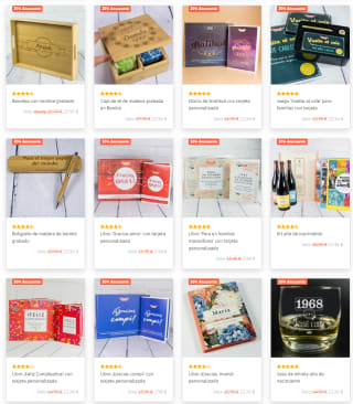 hasta 50% Dto y Envío gratis para compras >10€