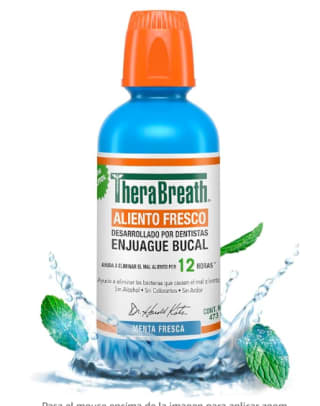 Enjuague bucal TheraBreath 473ml por $178.50 en Amazon
