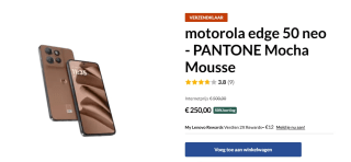Motorola Edge 50 Neo, 12GB ram, 512GB opslag Bruin voor €250 in de Lenovo store.