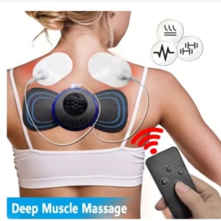 masajeador de cuello recargable con control remoto EMS de baja frecuencia por 3,99€