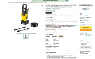 Hidrolimpiadora Karcher K3 por solo 89,99€