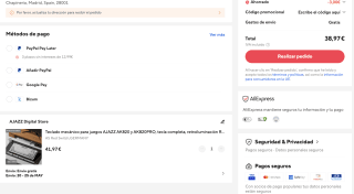 Teclado mecánico para juegos AJAZZ AK820 AS Red Switch a solo 38,97€