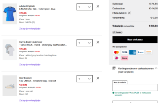20% extra korting op de sale tot 65% bij Zalando